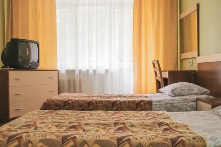 Стандартный 2-местный 1-комнатный (удобства на блок)